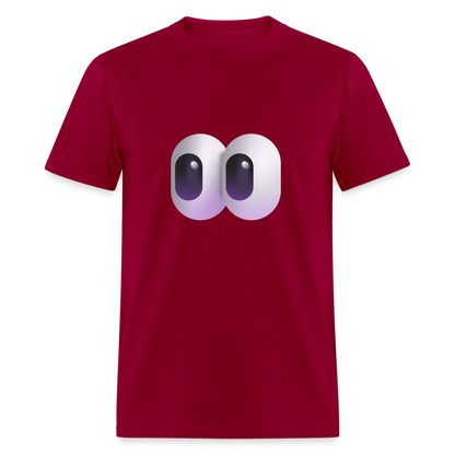 👀 Eyes (Microsoft Fluent) Unisex Classic T-Shirt - dark red