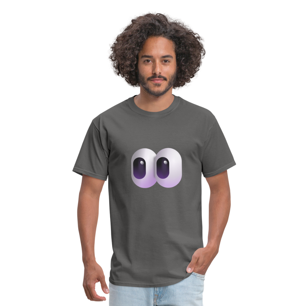 👀 Eyes (Microsoft Fluent) Unisex Classic T-Shirt - charcoal