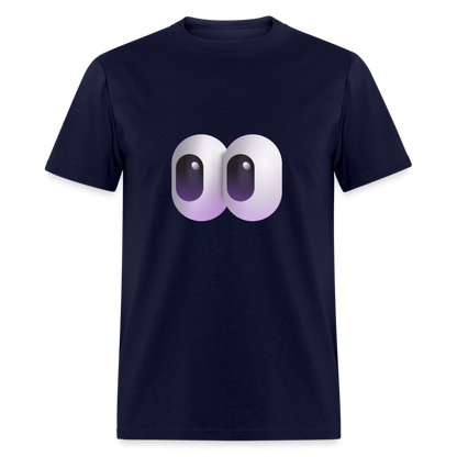 👀 Eyes (Microsoft Fluent) Unisex Classic T-Shirt - navy