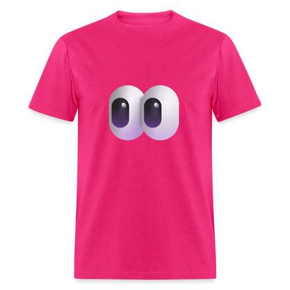 👀 Eyes (Microsoft Fluent) Unisex Classic T-Shirt - fuchsia