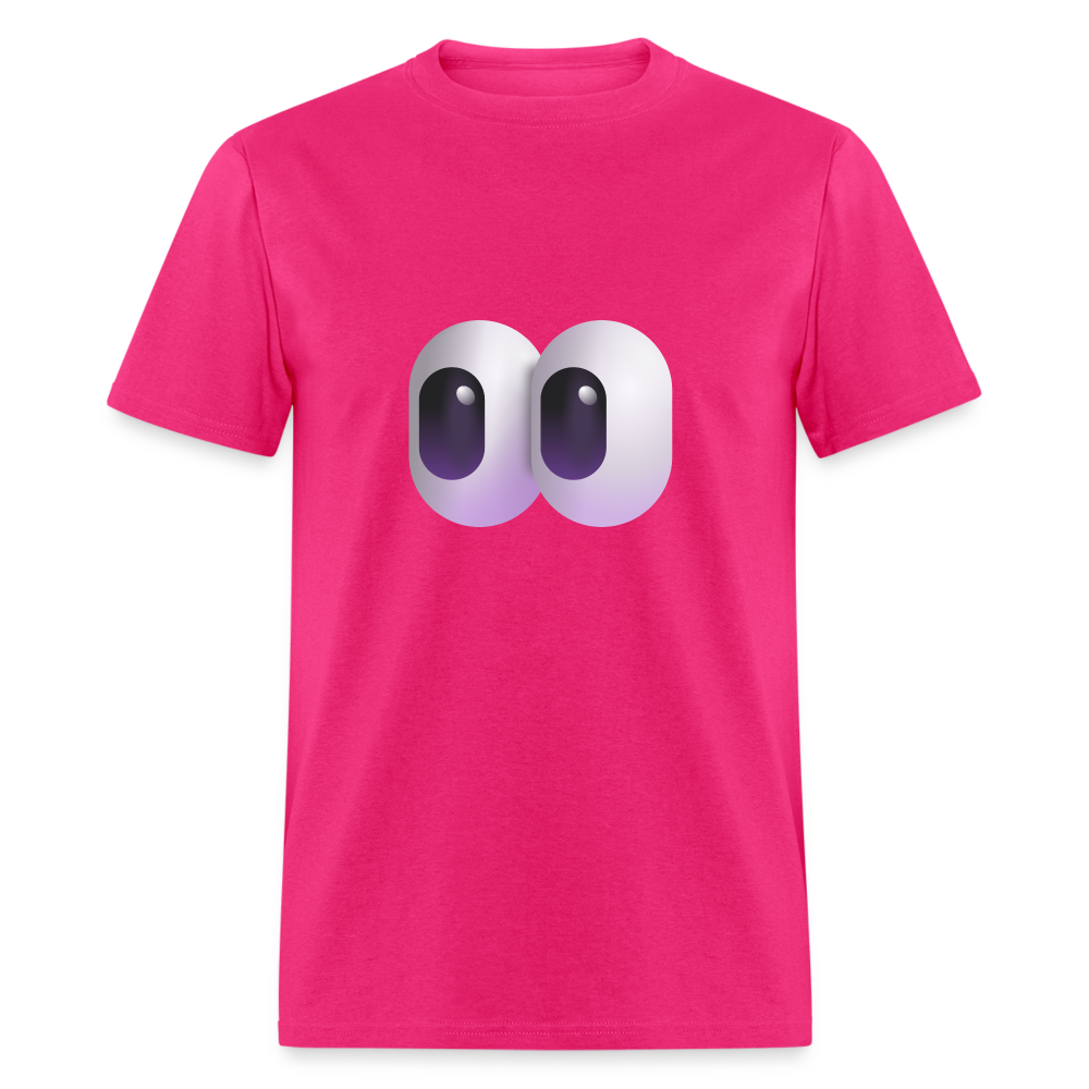 👀 Eyes (Microsoft Fluent) Unisex Classic T-Shirt - fuchsia