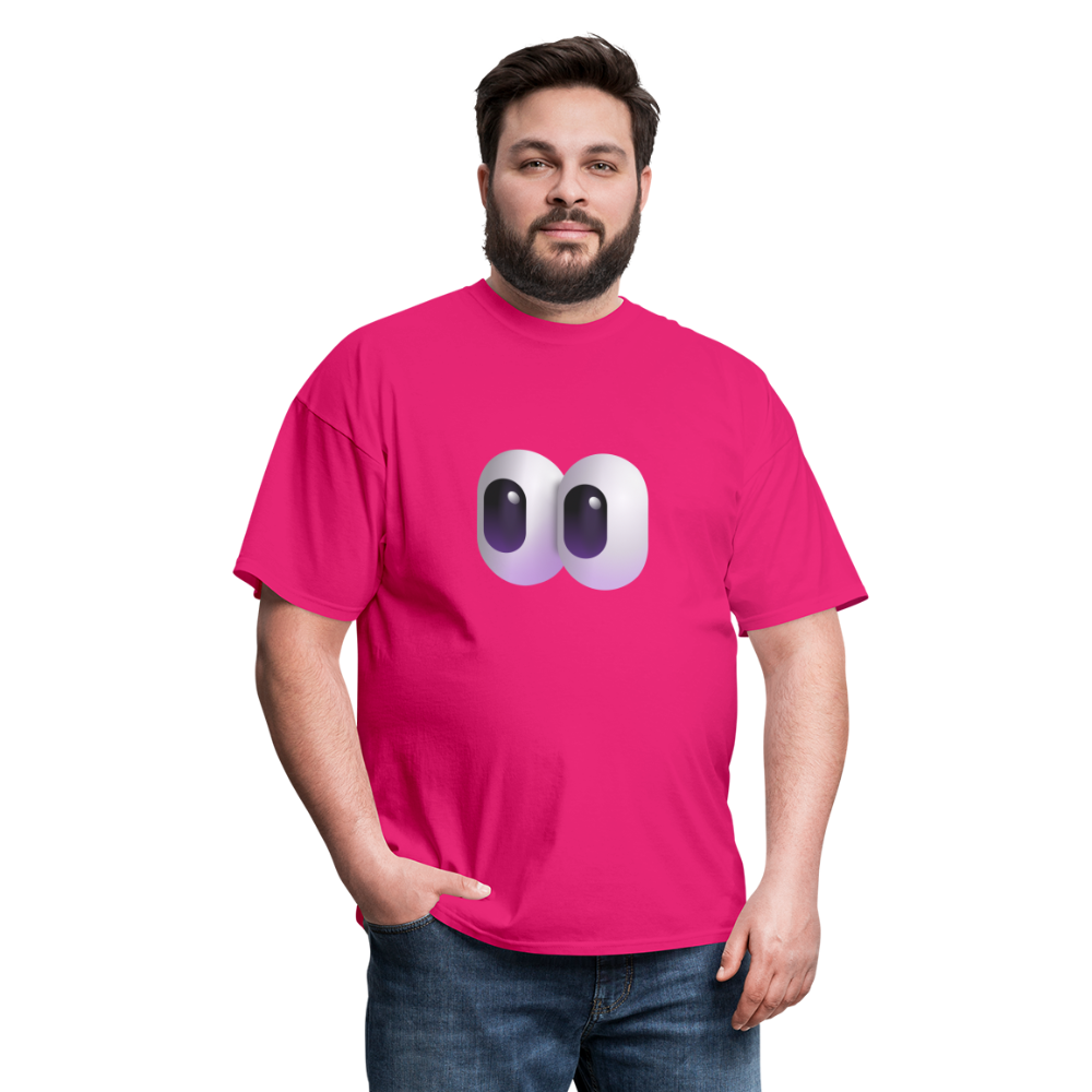 👀 Eyes (Microsoft Fluent) Unisex Classic T-Shirt - fuchsia