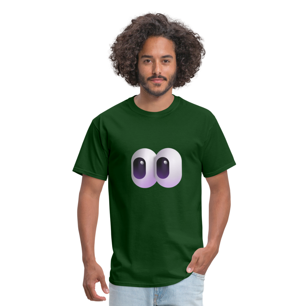 👀 Eyes (Microsoft Fluent) Unisex Classic T-Shirt - forest green