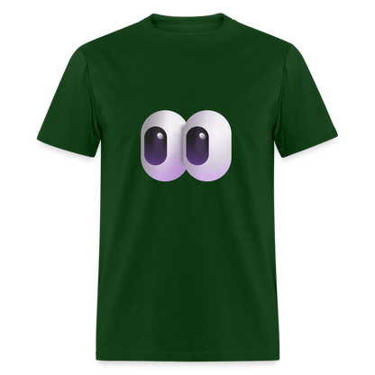 👀 Eyes (Microsoft Fluent) Unisex Classic T-Shirt - forest green