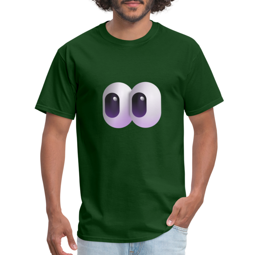 👀 Eyes (Microsoft Fluent) Unisex Classic T-Shirt - forest green