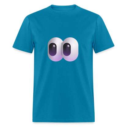 👀 Eyes (Microsoft Fluent) Unisex Classic T-Shirt - turquoise