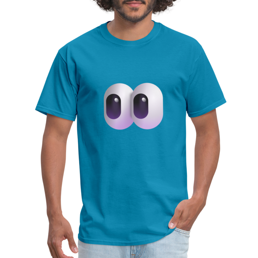 👀 Eyes (Microsoft Fluent) Unisex Classic T-Shirt - turquoise