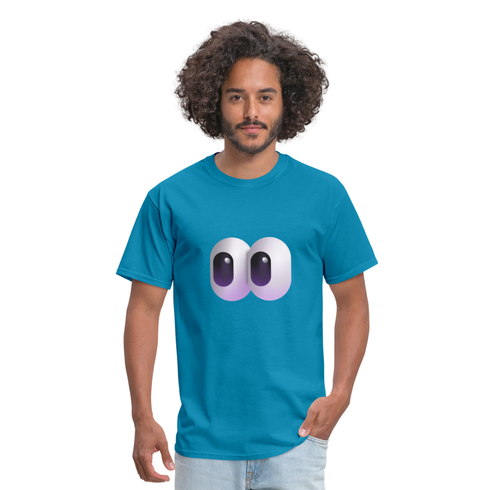 👀 Eyes (Microsoft Fluent) Unisex Classic T-Shirt - turquoise