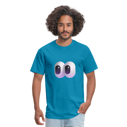 👀 Eyes (Microsoft Fluent) Unisex Classic T-Shirt - turquoise