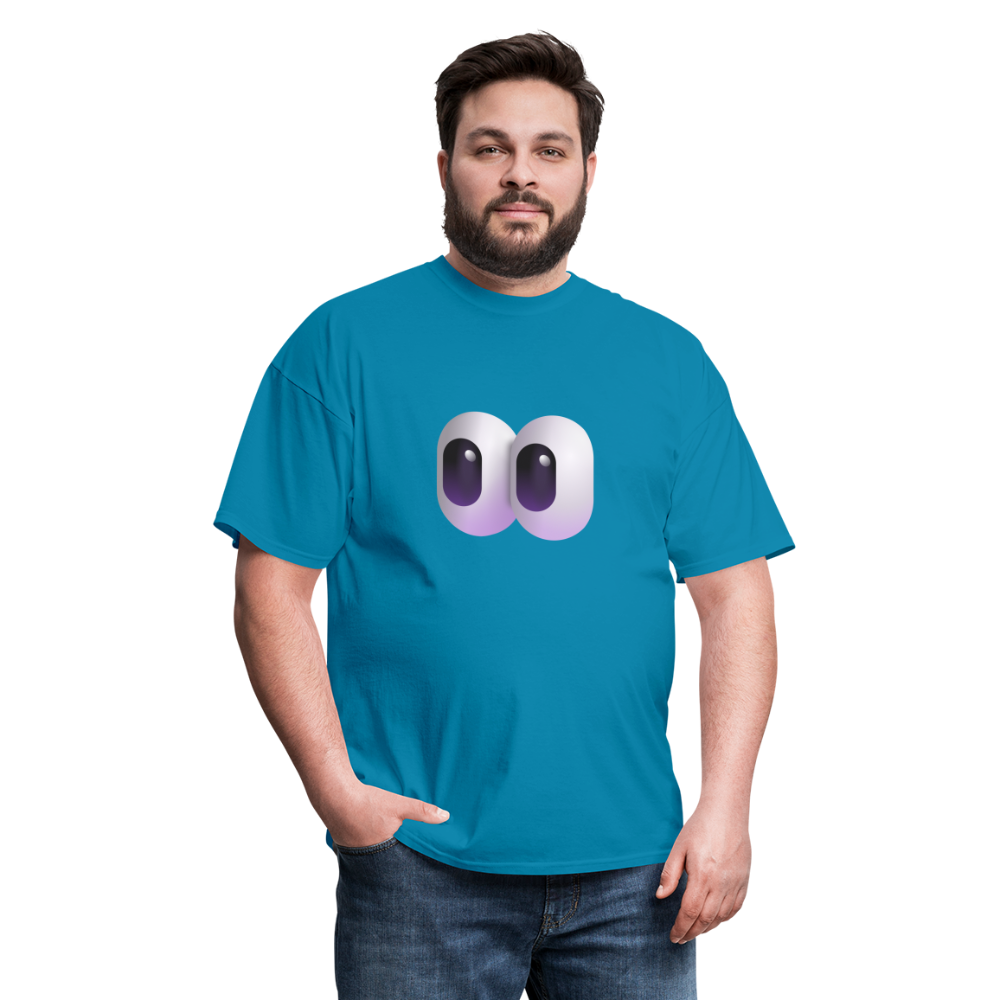 👀 Eyes (Microsoft Fluent) Unisex Classic T-Shirt - turquoise