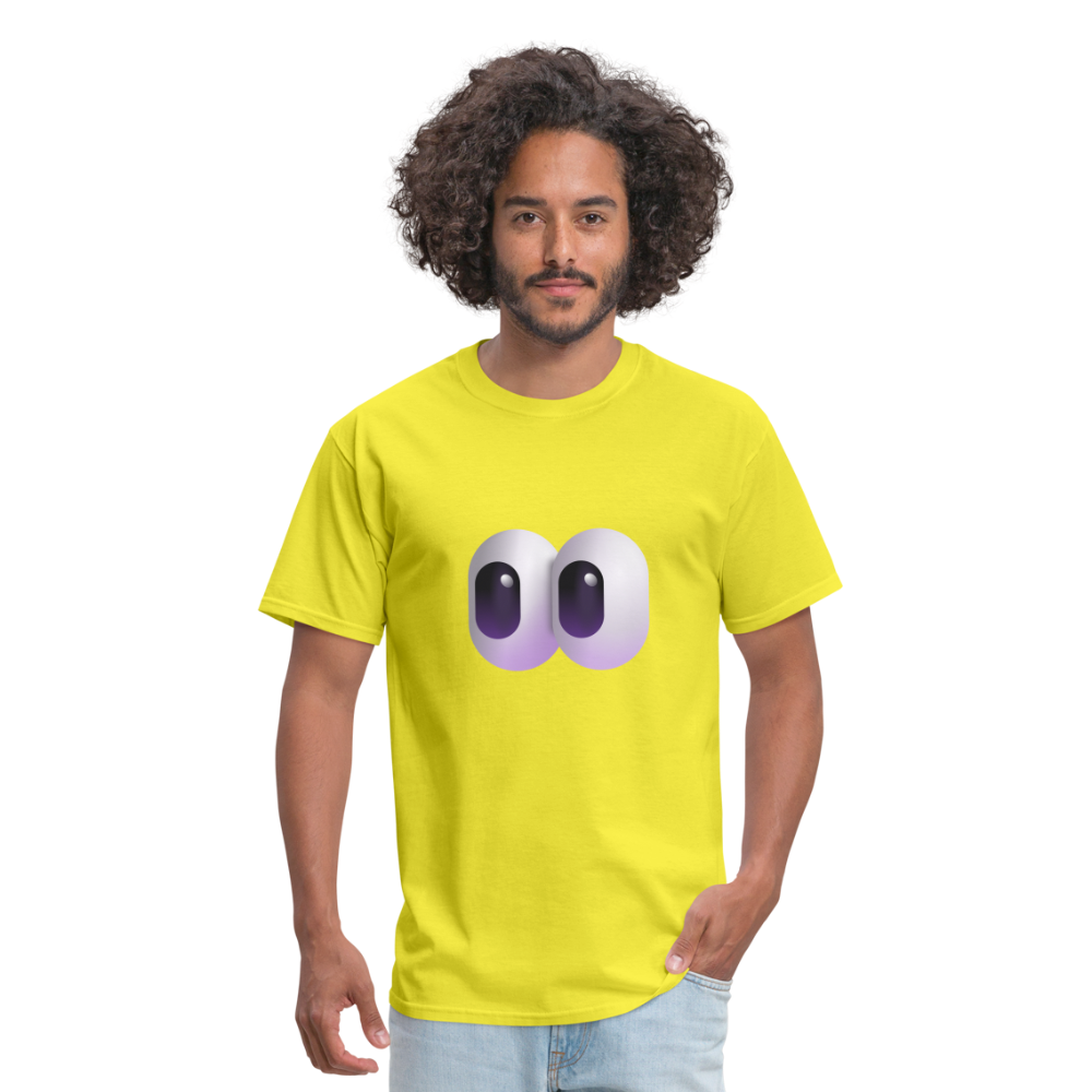 👀 Eyes (Microsoft Fluent) Unisex Classic T-Shirt - yellow