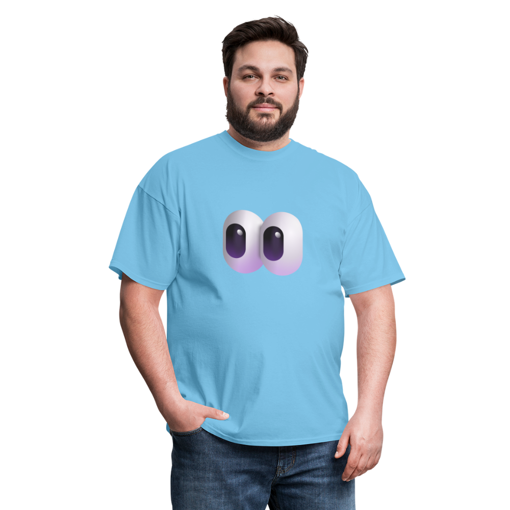 👀 Eyes (Microsoft Fluent) Unisex Classic T-Shirt - aquatic blue