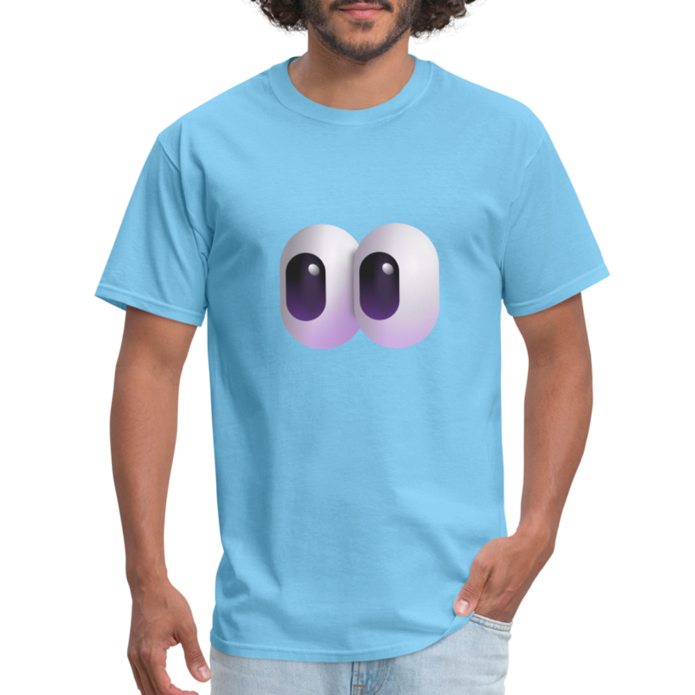 👀 Eyes (Microsoft Fluent) Unisex Classic T-Shirt - aquatic blue