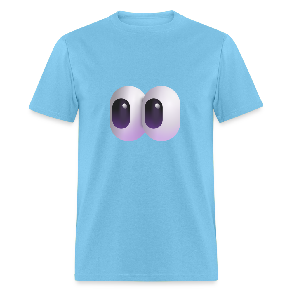 👀 Eyes (Microsoft Fluent) Unisex Classic T-Shirt - aquatic blue