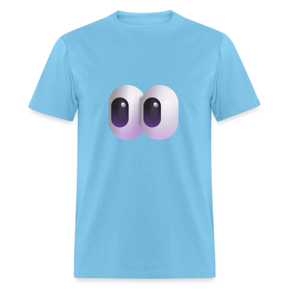 👀 Eyes (Microsoft Fluent) Unisex Classic T-Shirt - aquatic blue