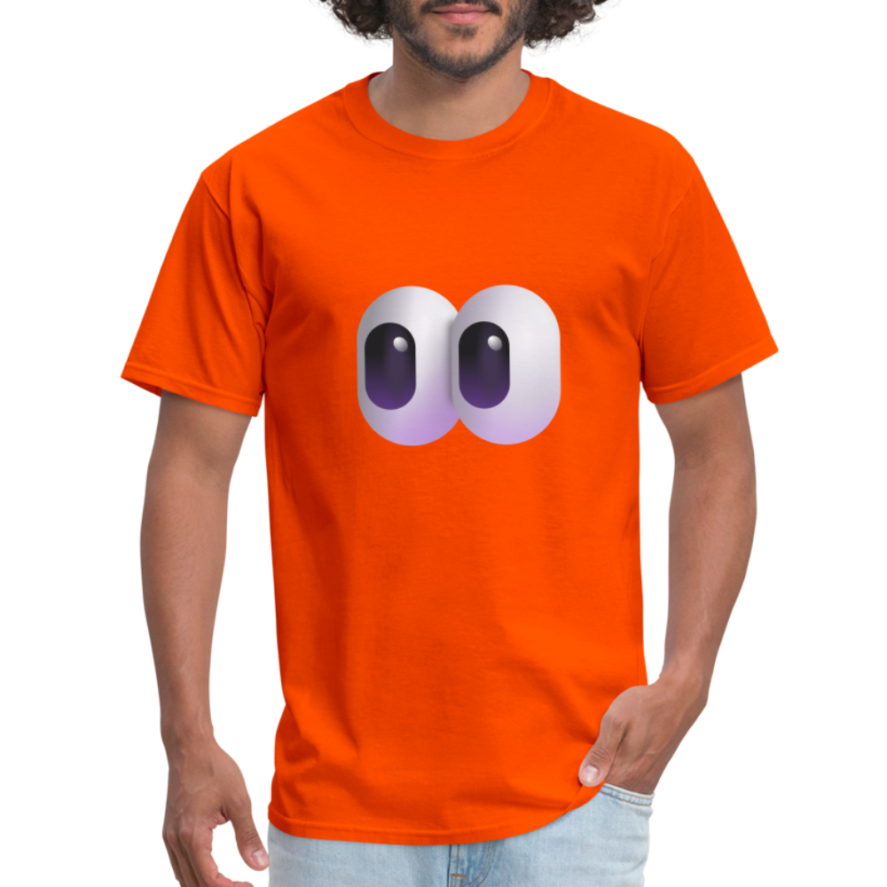 👀 Eyes (Microsoft Fluent) Unisex Classic T-Shirt - orange