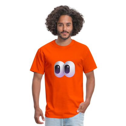 👀 Eyes (Microsoft Fluent) Unisex Classic T-Shirt - orange