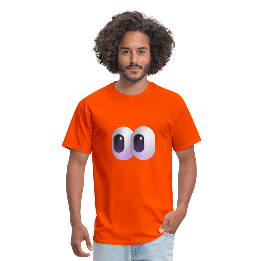 👀 Eyes (Microsoft Fluent) Unisex Classic T-Shirt - orange