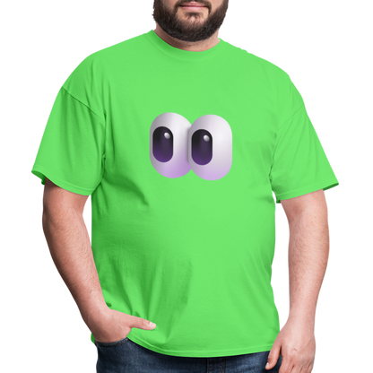 👀 Eyes (Microsoft Fluent) Unisex Classic T-Shirt - kiwi