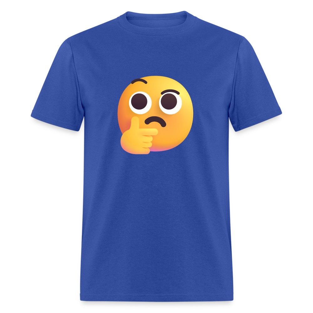 🤔 Thinking Face (Microsoft Fluent) Unisex Classic T-Shirt - royal blue