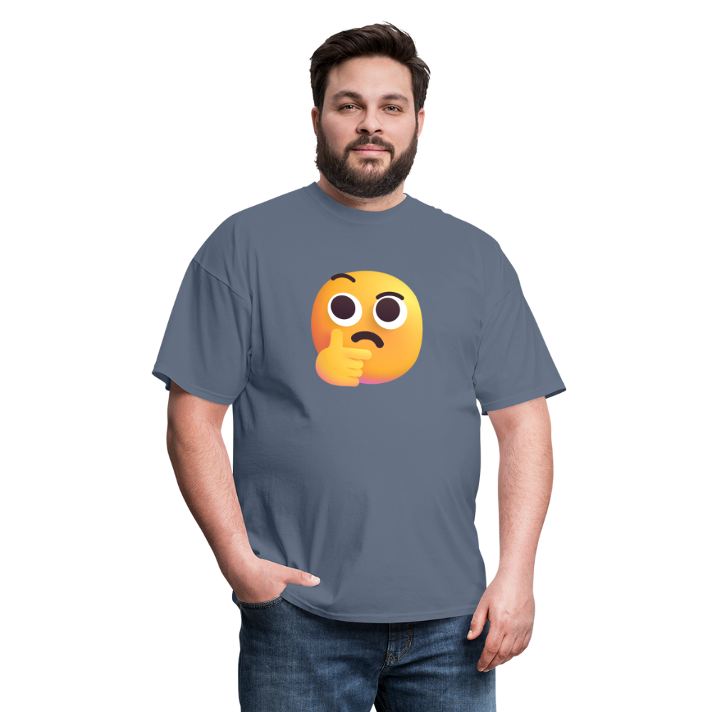 🤔 Thinking Face (Microsoft Fluent) Unisex Classic T-Shirt - denim