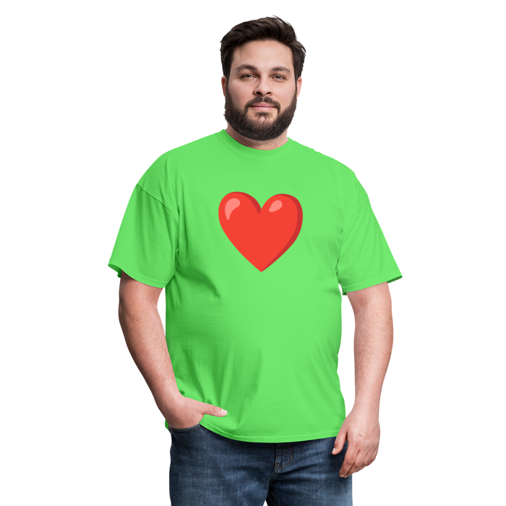 ❤️ Red Heart (Google Noto Color Emoji) Unisex Classic T-Shirt - kiwi
