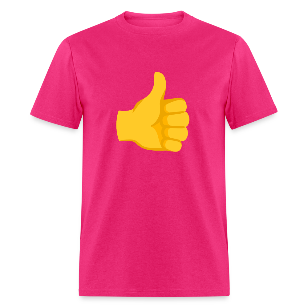 👍 Thumbs Up (Google Noto Color Emoji) Unisex Classic T-Shirt - fuchsia