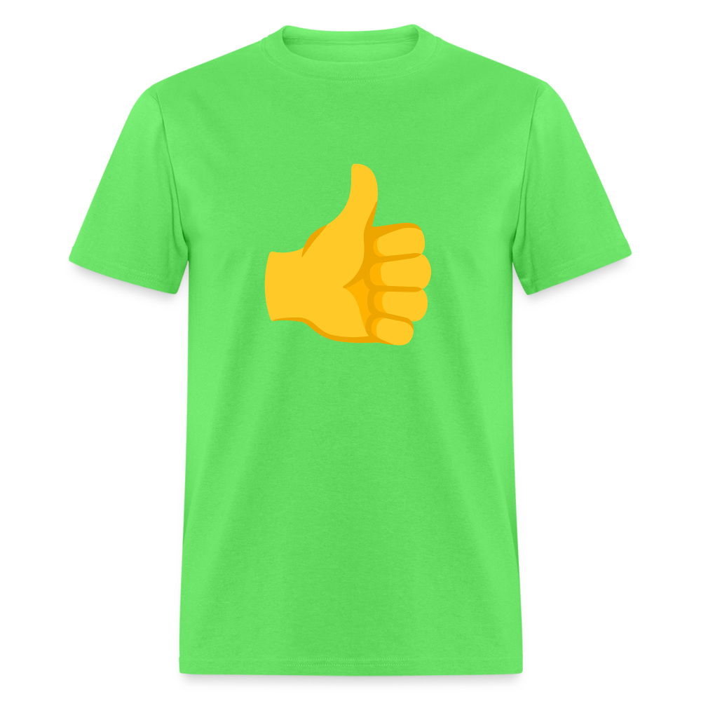 👍 Thumbs Up (Google Noto Color Emoji) Unisex Classic T-Shirt - kiwi