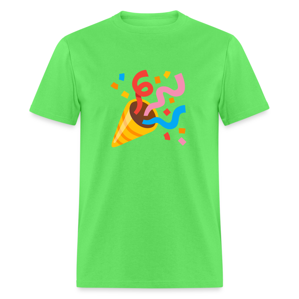 🎉 Party Popper (Google Noto Color Emoji) Unisex Classic T-Shirt - kiwi