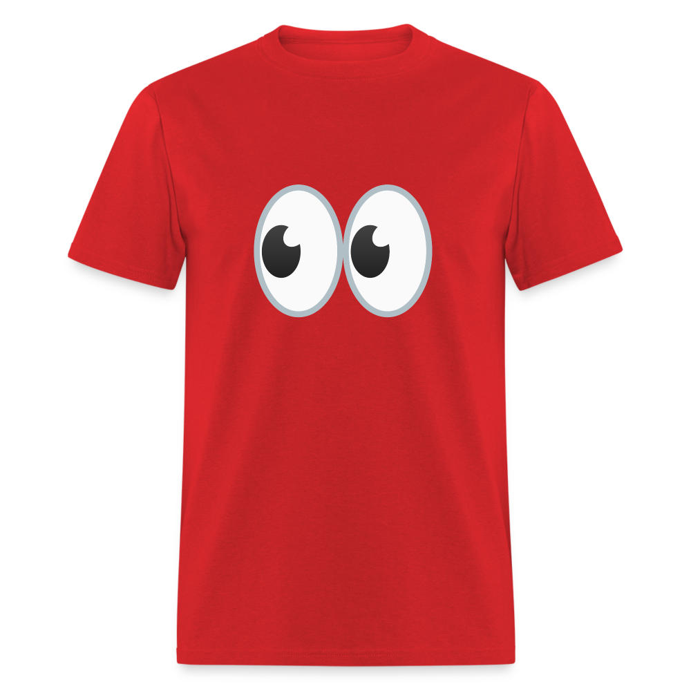 👀 Eyes (Google Noto Color Emoji) Unisex Classic T-Shirt - red
