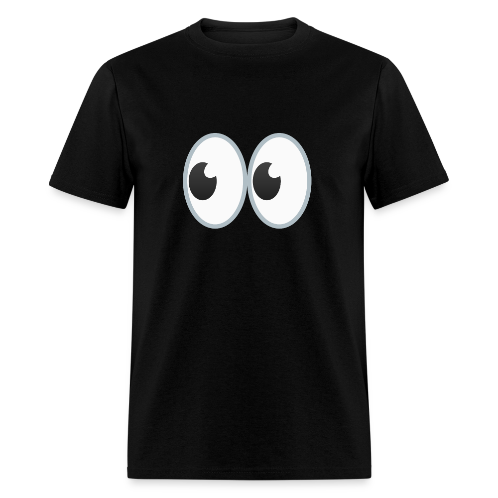 👀 Eyes (Google Noto Color Emoji) Unisex Classic T-Shirt - black