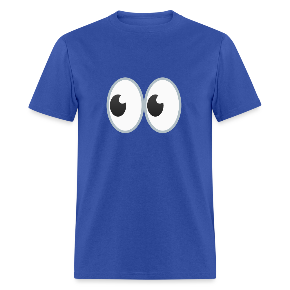 👀 Eyes (Google Noto Color Emoji) Unisex Classic T-Shirt - royal blue