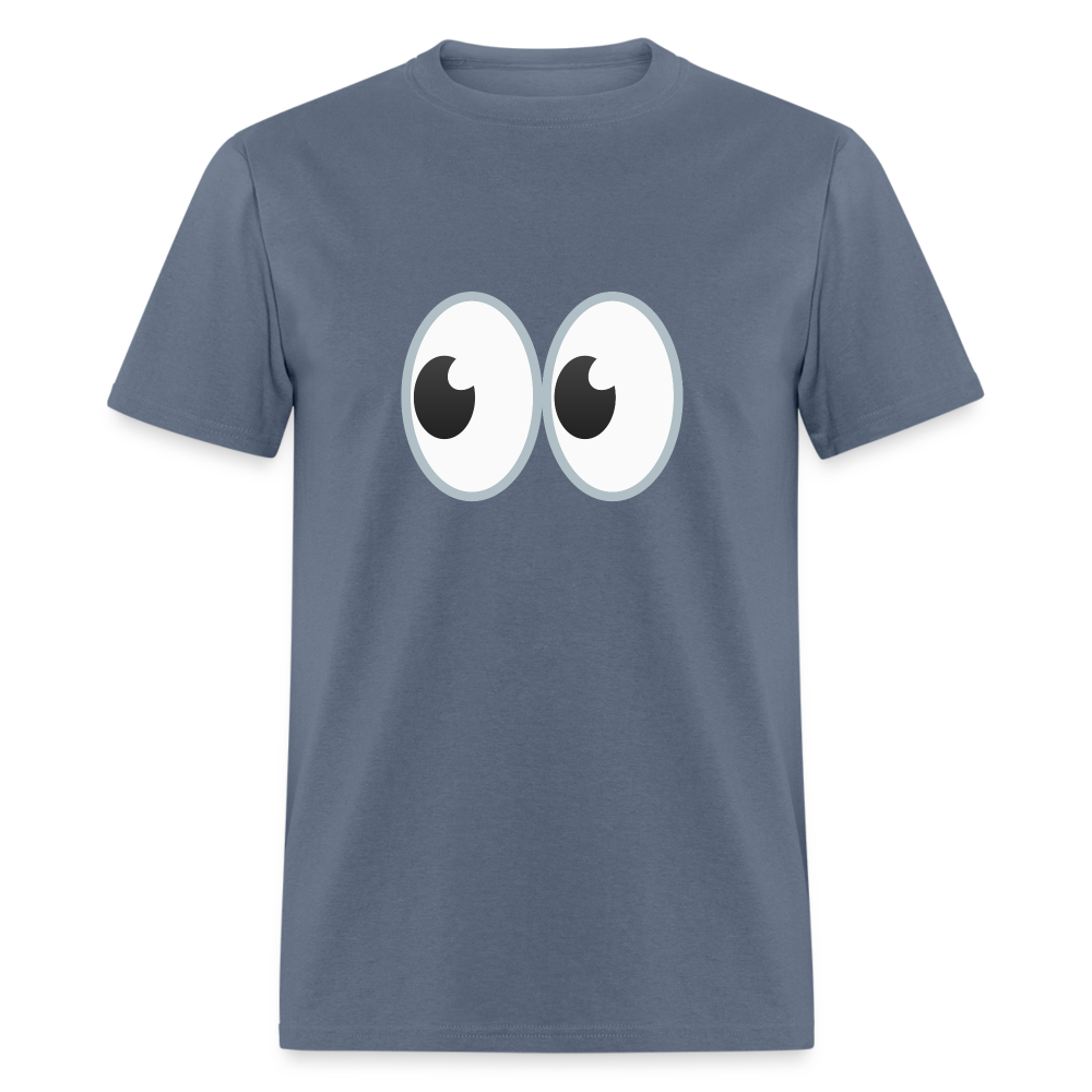 👀 Eyes (Google Noto Color Emoji) Unisex Classic T-Shirt - denim