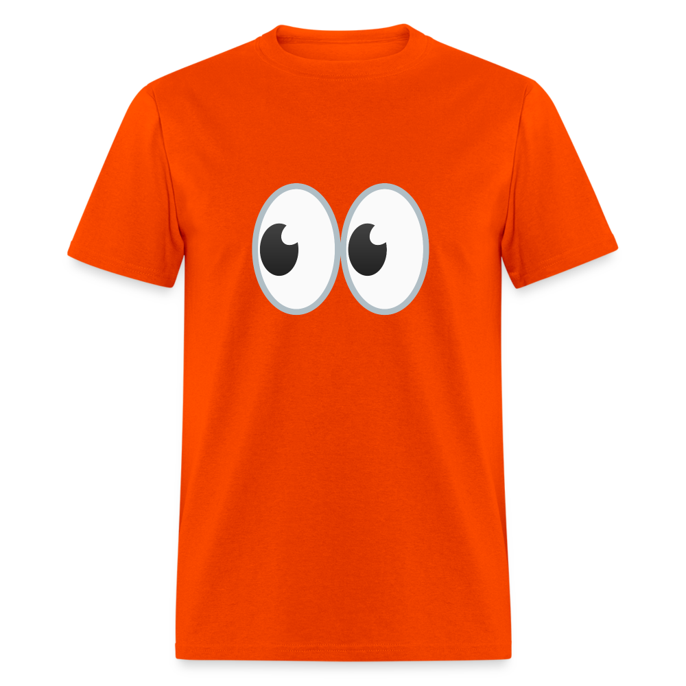 👀 Eyes (Google Noto Color Emoji) Unisex Classic T-Shirt - orange