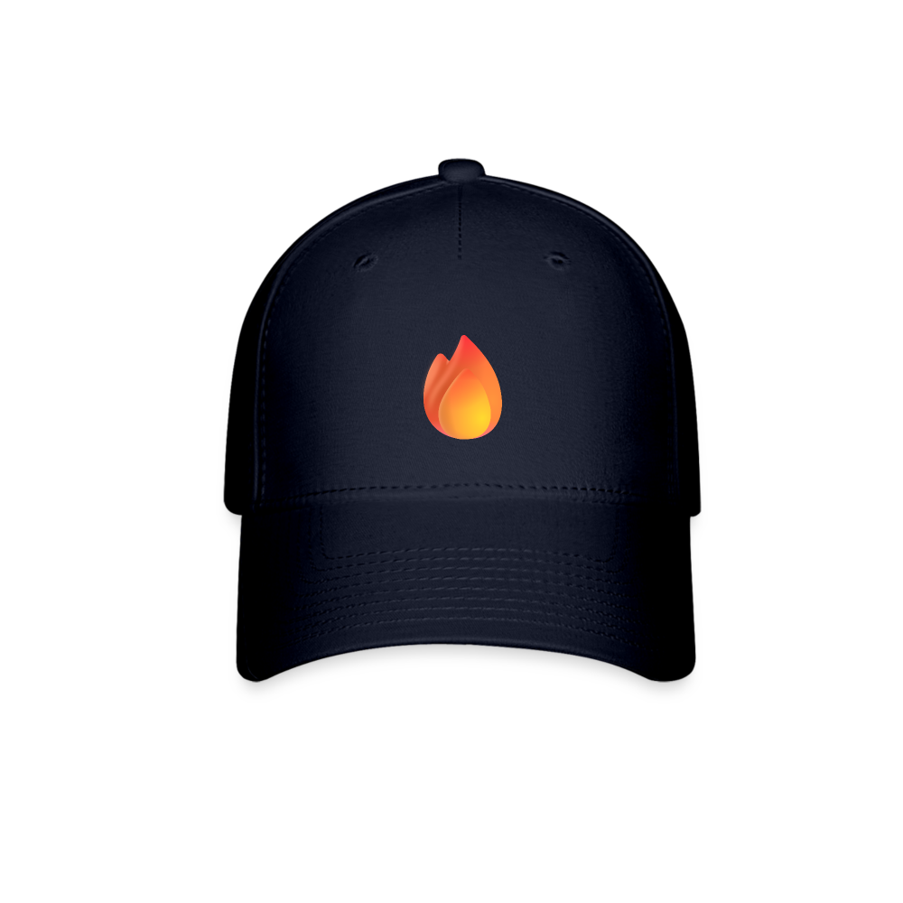 🔥 Fire (Microsoft Fluent) Baseball Cap - navy