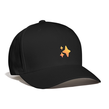 ✨ Sparkles (Microsoft Fluent) Baseball Cap - black