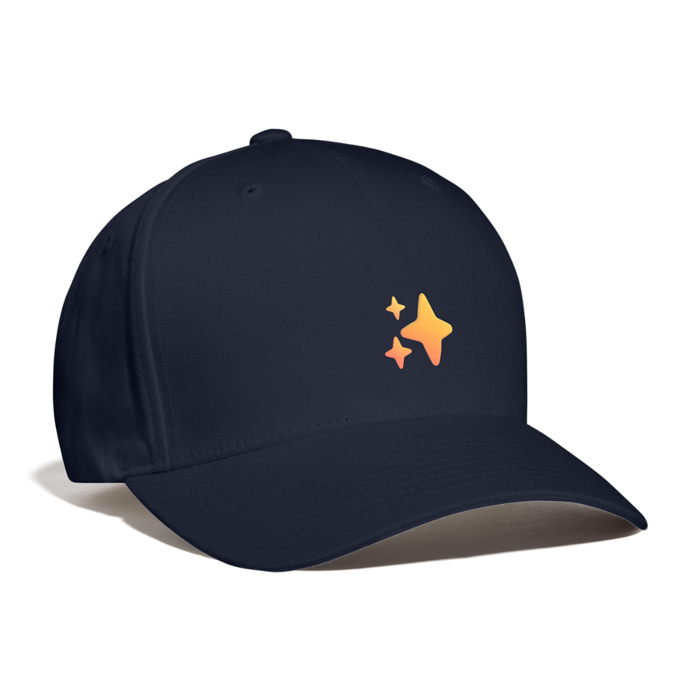 ✨ Sparkles (Microsoft Fluent) Baseball Cap - navy