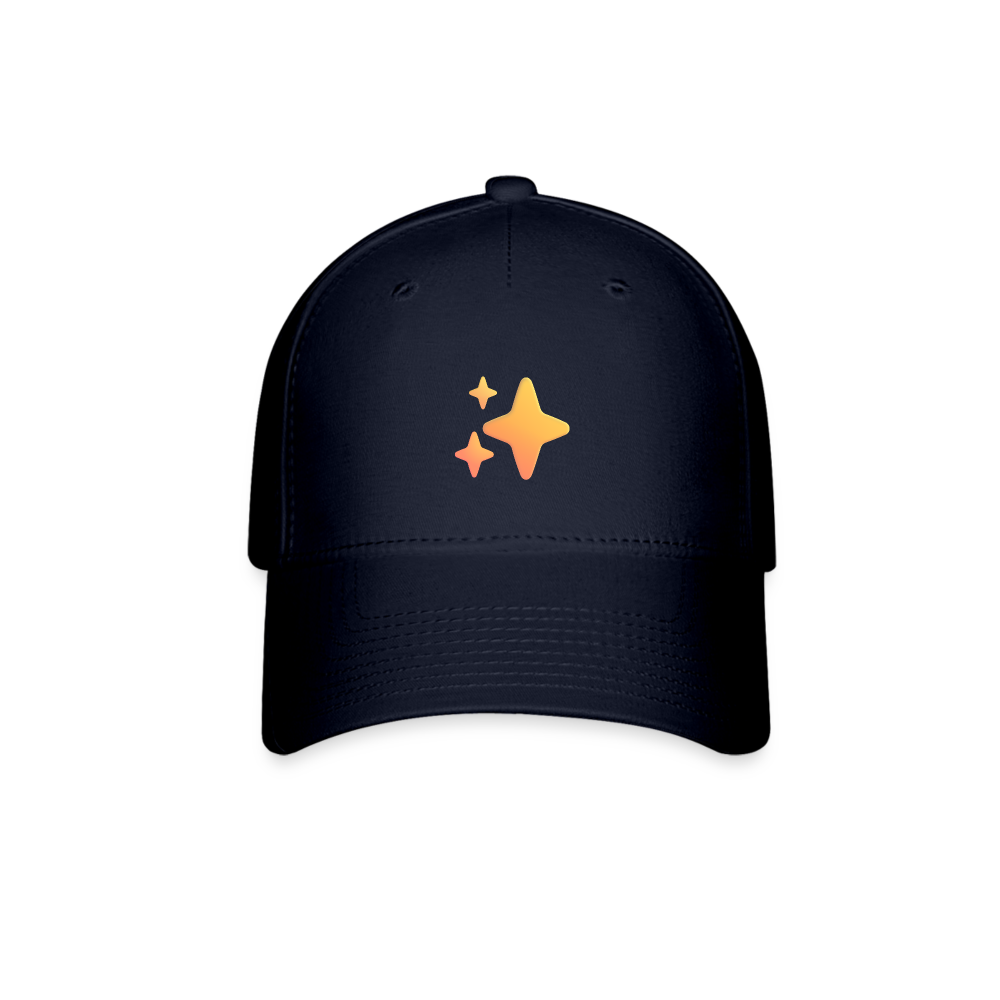 ✨ Sparkles (Microsoft Fluent) Baseball Cap - navy