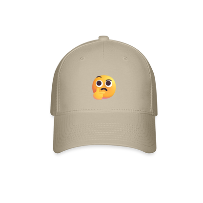 🤔 Thinking Face (Microsoft Fluent) Baseball Cap - khaki