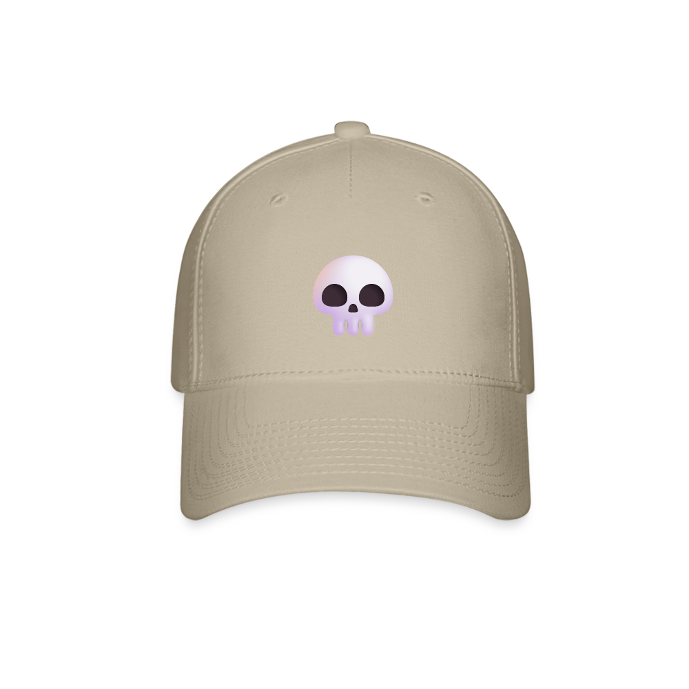 💀 Skull (Microsoft Fluent) Baseball Cap - khaki