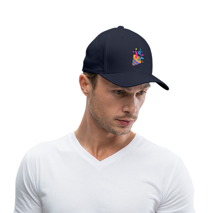 🎉 Party Popper (Microsoft Fluent) Baseball Cap - navy