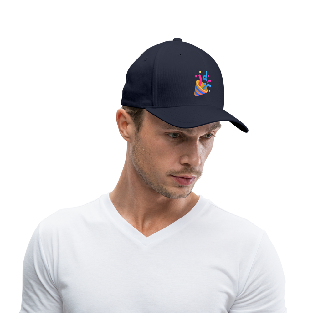 🎉 Party Popper (Microsoft Fluent) Baseball Cap - navy