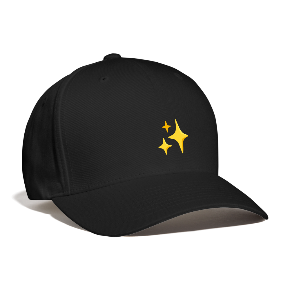 ✨ Sparkles (Google Noto Color Emoji) Baseball Cap - black