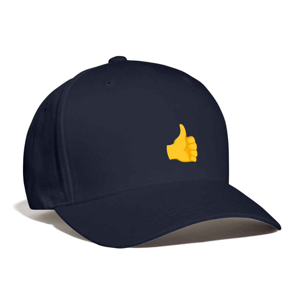 👍 Thumbs Up (Google Noto Color Emoji) Baseball Cap - navy