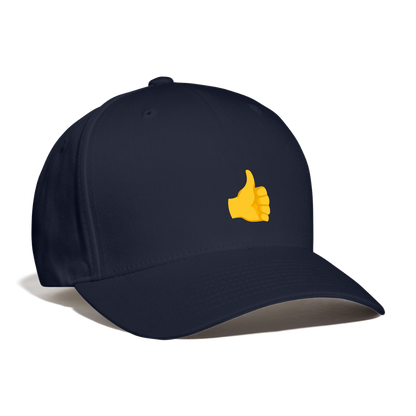 👍 Thumbs Up (Google Noto Color Emoji) Baseball Cap - navy