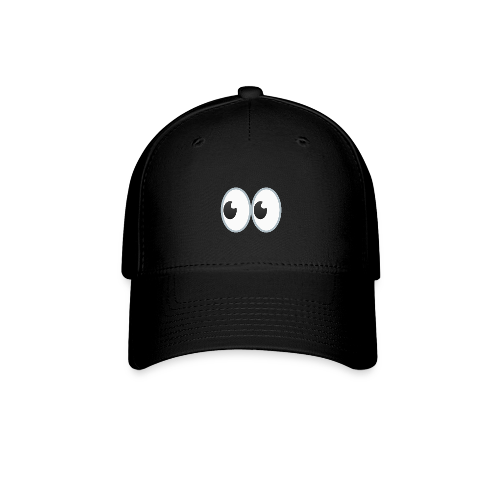 👀 Eyes (Google Noto Color Emoji) Baseball Cap - black