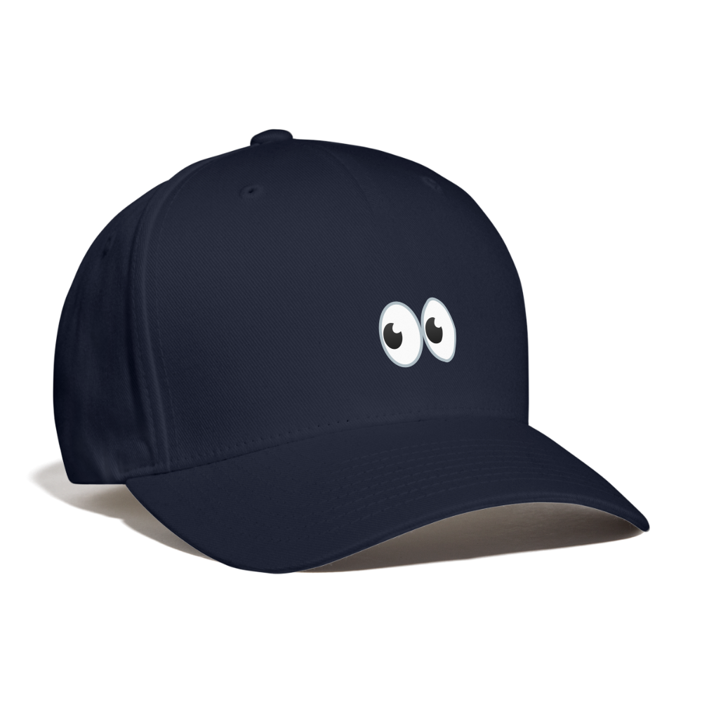 👀 Eyes (Google Noto Color Emoji) Baseball Cap - navy
