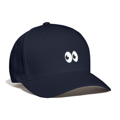 👀 Eyes (Google Noto Color Emoji) Baseball Cap - navy