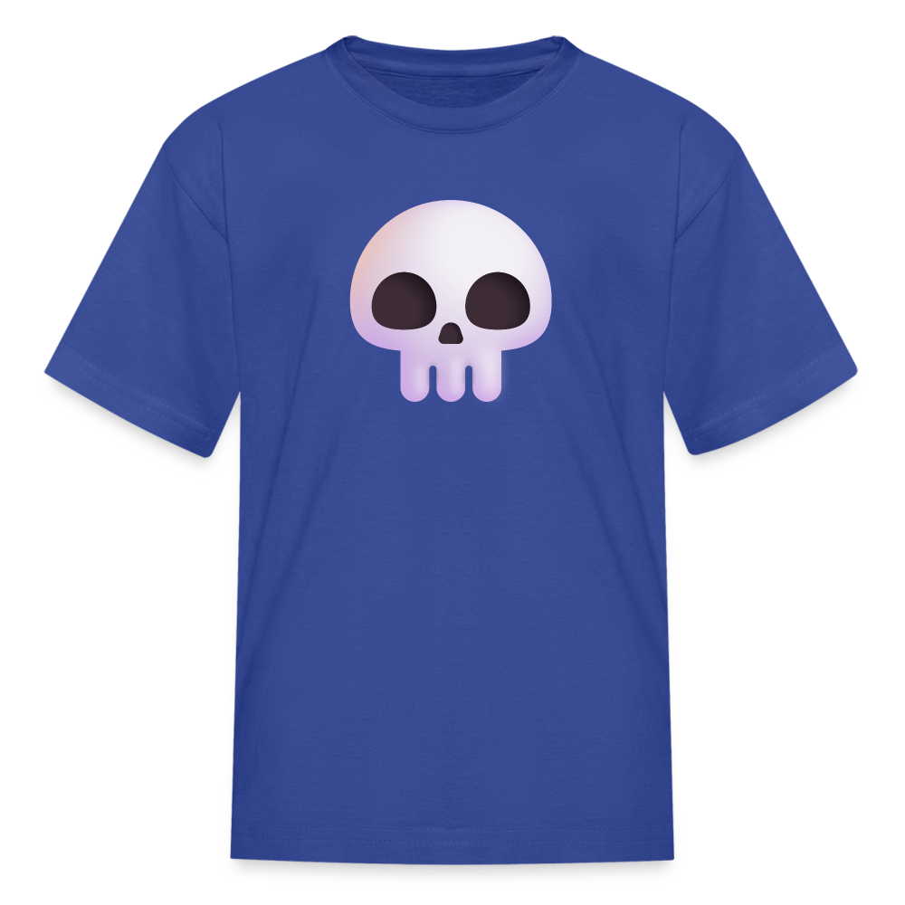 💀 Skull (Microsoft Fluent) Kids' T-Shirt - royal blue
