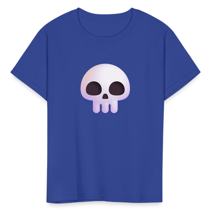 💀 Skull (Microsoft Fluent) Kids' T-Shirt - royal blue